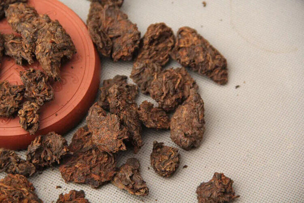 HelloYoung Pu'er Old Tea Head Natural Tuo Super-grade Jinya Menghai Head Cooked 250g