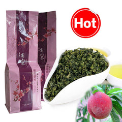 HelloYoung Alishan High Mountain Tea Peach Tea Organic Flavor Oolong Wulong Green Tea 250g