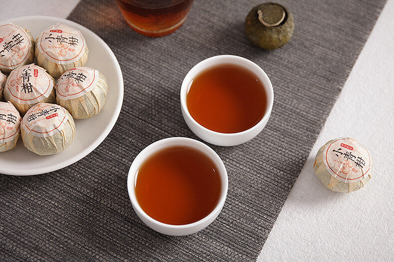 Yunnan Puerh Tea Xinhui Xiaoqingguan (RX) Palace Puerh Ripe Tea 500g loose