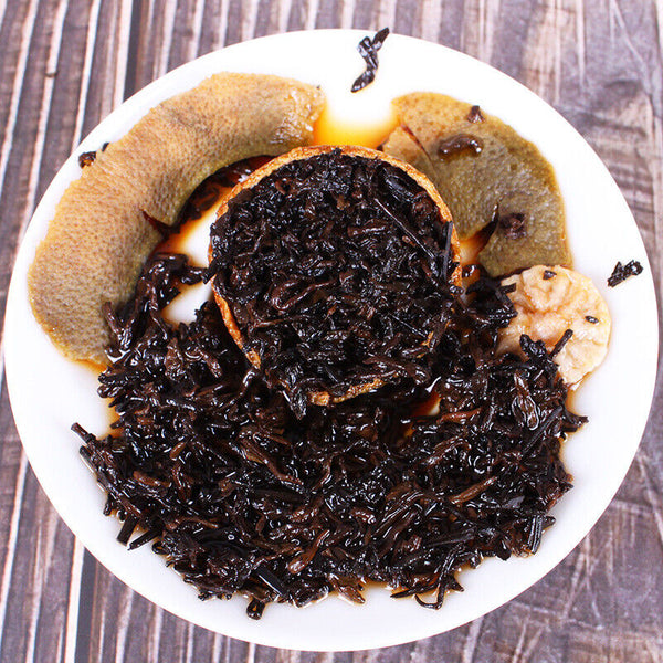 HelloYoung Yunnan Pu'er Tea Menghai Golden Bud Pu'er Tea Ripe Tea 500g