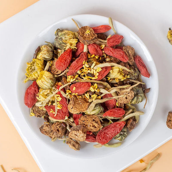 TemuTea Liver Tea Formula Detox Health Tea with Chrysanthemum Cassia Seed Honeysuckle