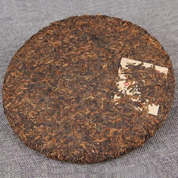 Healthy Chinese Famous Tea Fermented Pu-er Cake Laobanzhang Old Tree Tea 357g