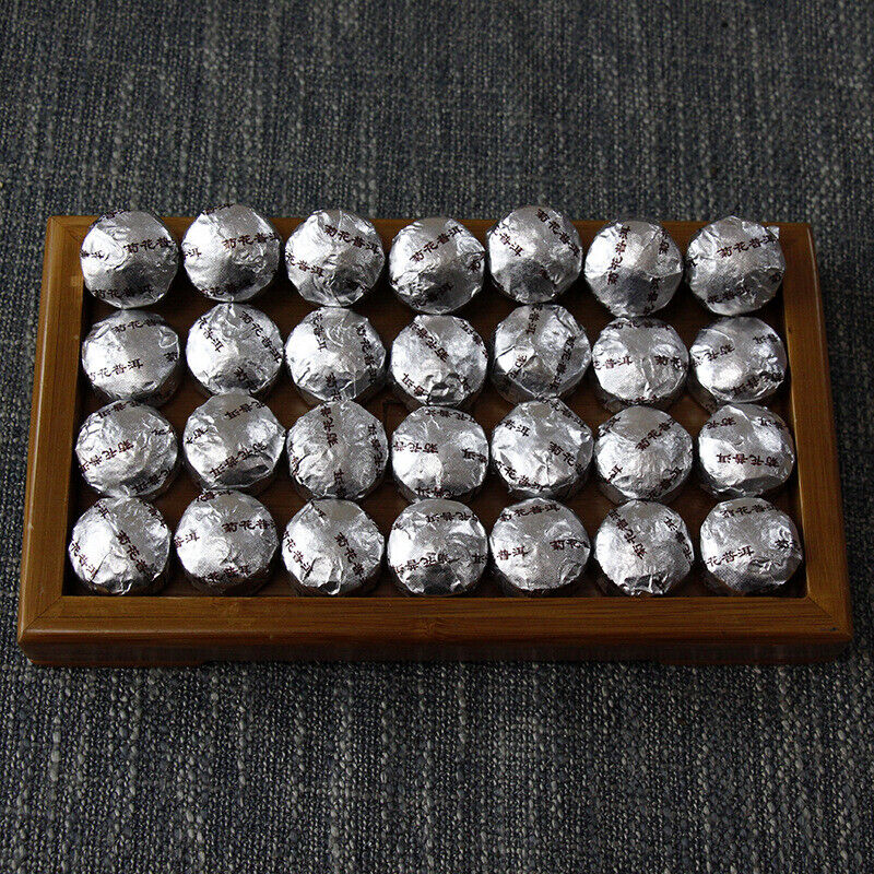 Brick Shaped Tea Yunnan Chrysanthemum Fermented Mini Puer Tuo Cha Puerh Tea 500g