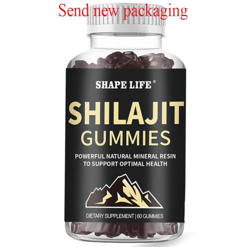 Pure Himalayan Shilajit Gummies Organic,Boost Energy,Stress Relief  Healthy Help Secondary image