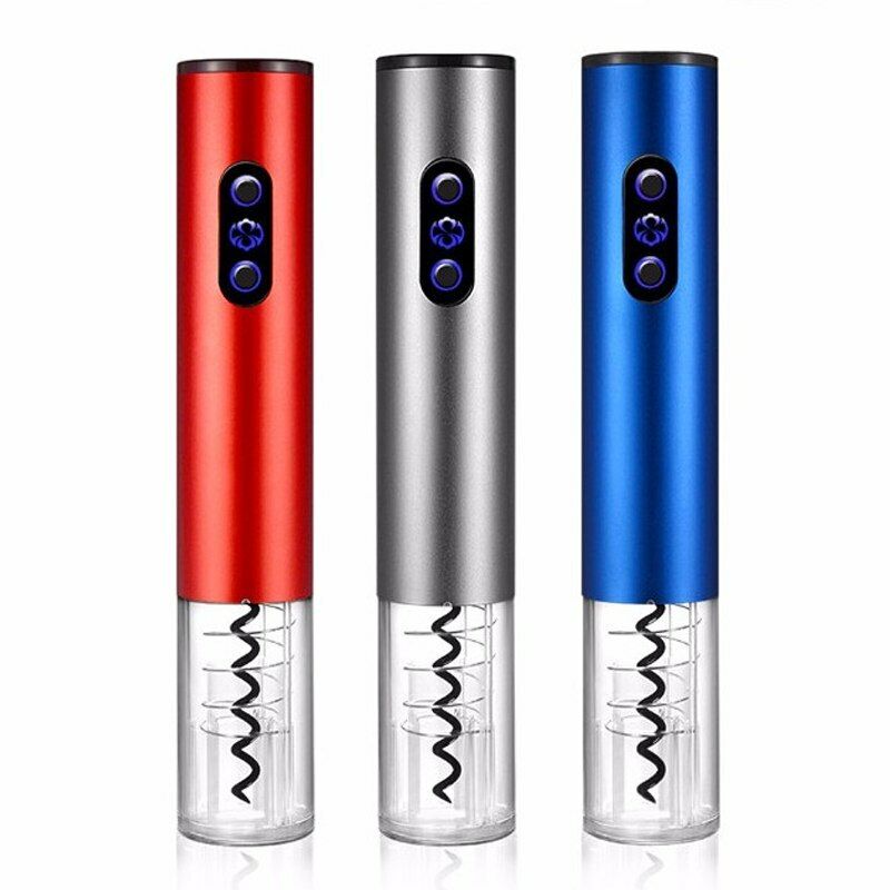 Wine Bottle Opener Aluminum Alloy Electric Wine Corkscrew Automatic Accessories