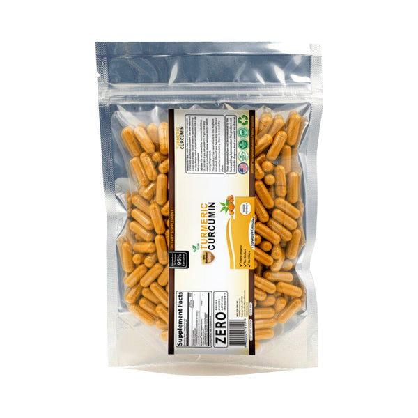TURMERIC BLACK PEPPER 95% CURCUMIN TUMERIC 2600mg EXTRACT CAPSULES ANTIOXIDANT