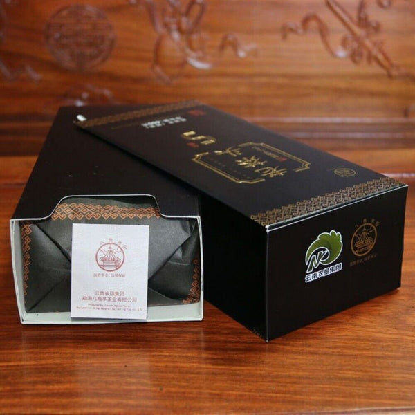 LAO CHA TOU * Ba Jiao Ting Old Tea Head 5 Years Aged Puer Tea 400g Ripe Cha