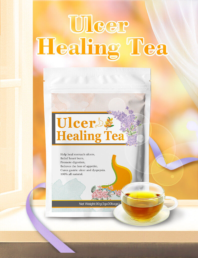Premium Natural Ulcer Healing Tea Herbal Tea 3g*30 bags