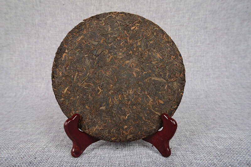 HelloYoung Yunnan Pu'er Ripe Tea Cake Pu'er Ripe Tea 357g Golden Bud Tea Cake