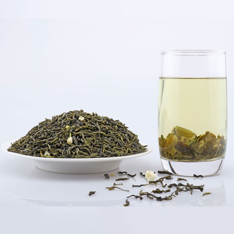 HelloYoung Jasmine Tea Strong Aroma Bulk Jasmine Tea Herbal Tea Green Tea Tea 250g/8.8oz Secondary image