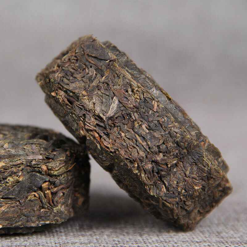 HelloYoung Pu'er Cha Tea Yunnan Puerh Tea Moon Cake Flower Good Moon Round Health Care 100g