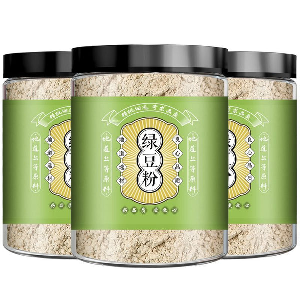 Pure Mung Bean Powder Freshly Ground Cooked Whole Grain Flour No Add No Sugar