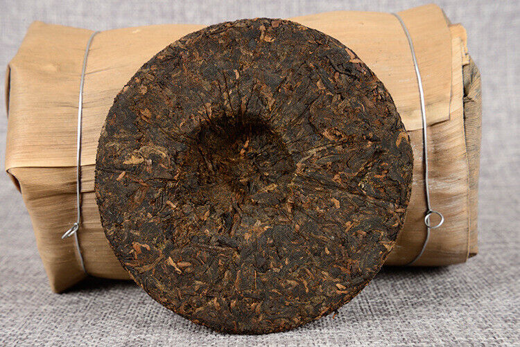 HelloYoung Yunnan Pu'er Tea Ancient Tree Ripe Tea Cake 100g Ripe Tea Ancient Tree Ripe Tea