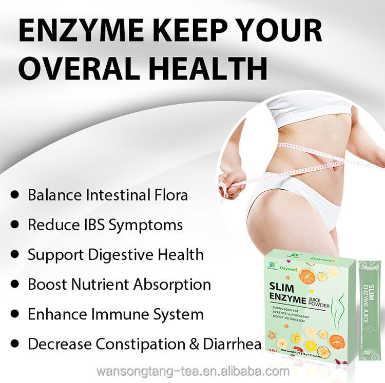 Enzyme Juice Weight Loss Fruit Juice Powder Diet Intermittent 6g*12bags