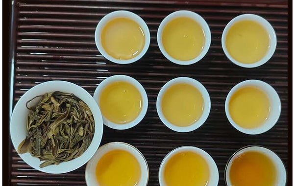 HelloYoung Yunnan Tea Nannuo Mountain Pema Ancient Tree First Spring Pu'er Raw Tea 100g