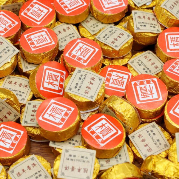 HelloYoung Top-Grade 500g Yunnan Pu'er Tea Aged Tea Loose Tea Pu'er Ripe Tea