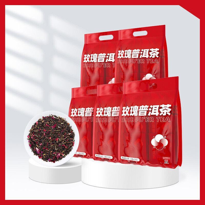 Wedding Boxed Happy Tea Souvenir New Baiyun Mountain Rose Pu'er Tea
