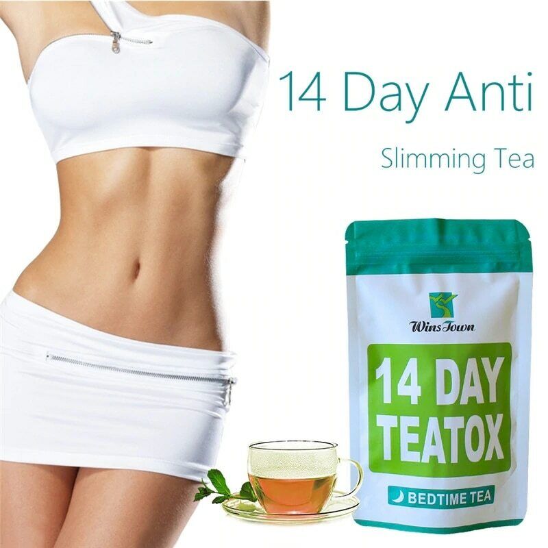 14 天天然排毒茶清肠减肥茶燃脂平肚子茶袋装14 DAY TEATOX Tian Ran Pai Du Cha Qing Chang Jian Fei Cha