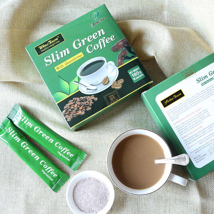 Slim Diet Coffee Natural Slimming Weight Loss Instant Coffee Powder 10g*18 bags