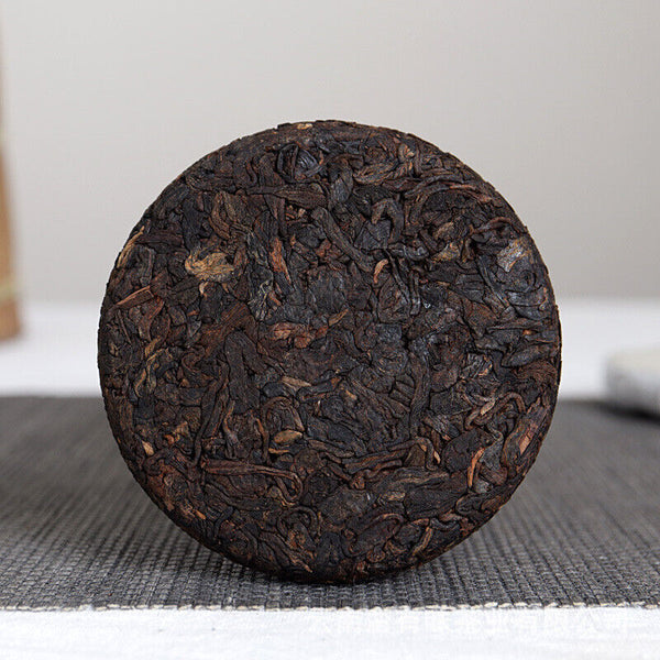 HelloYoung Yunnan Pu'er Menghai Ripe Tea 50g Small Cakes Scrapers Ripe Tea Cake