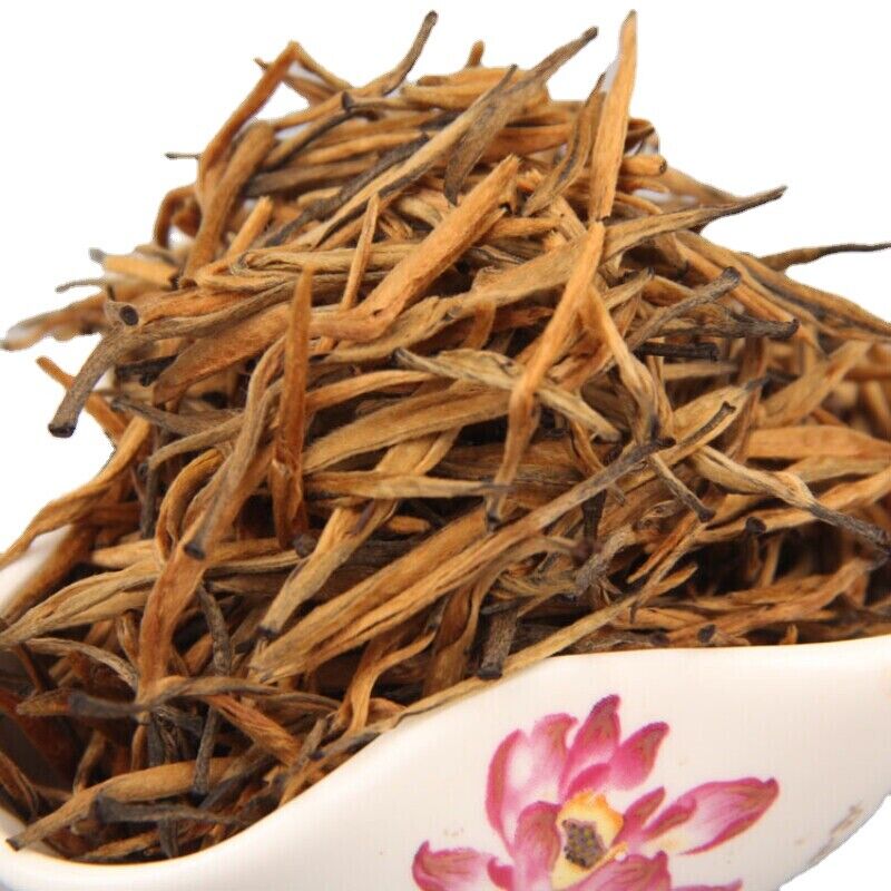 HelloYoung Refined Big Leaf Tea Organic Yunnan Single Bud Black Tea Needle Dian Hong Tea Main image