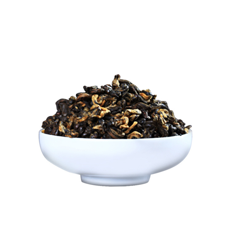 HelloYoung 500g Yunnan Ancient Black Tea Golden Silk Golden Snail Fengqing Dian Hong Tea