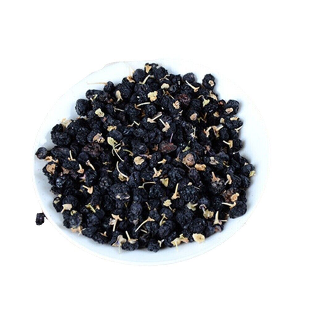 HelloYoung Wild Organic Chinese Black Jam Berry Seven Wolf Berry Kidney Sex