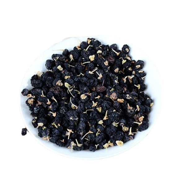 HelloYoung Wild Organic Chinese Black Jam Berry Seven Wolf Berry Kidney Sex
