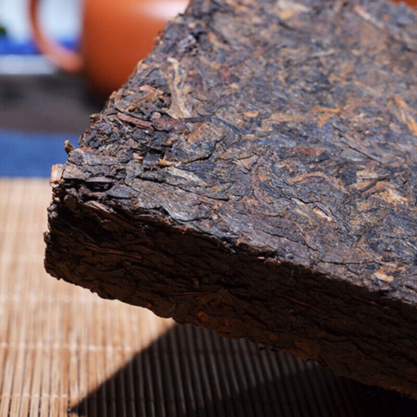 Pu'er Cooked Tea Old Banzhang Brick Tea Menghai  Natural Tea Brick 250g/8.8oz