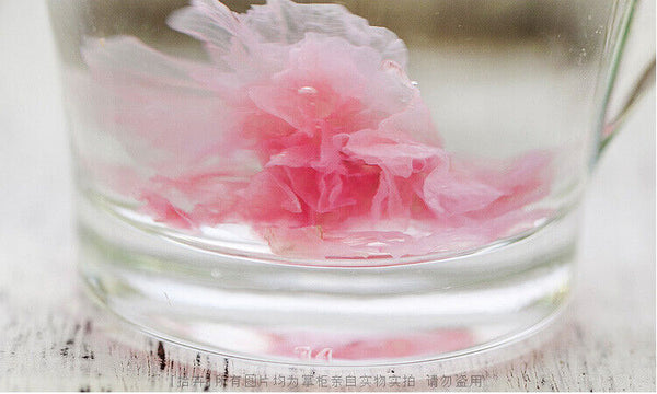 Flower Tea Japanese Salted Sakura Cha Pink Cherry Blossoms Traditional Preserved