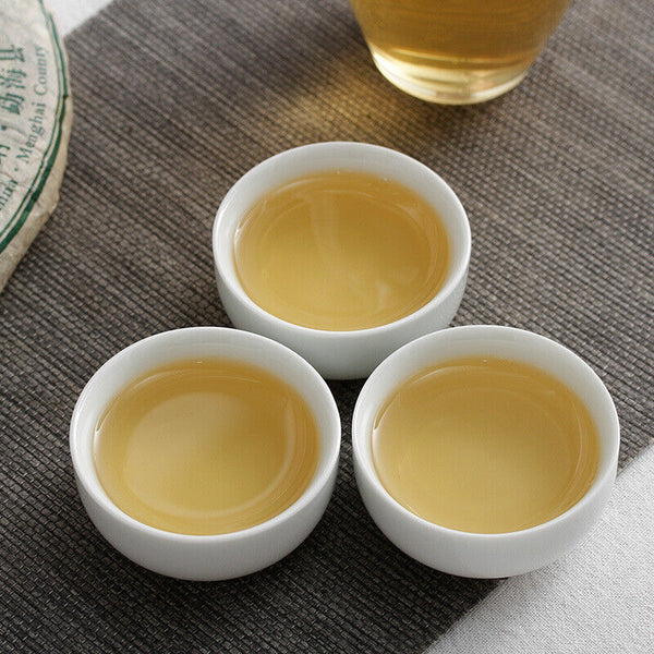 HelloYoung 357g Yunnan Pu'er Tea Banzhang Yinhao Old Tree Pu'er Raw Cakes Seven Seeds Cake