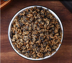 HelloYoung Loose Leaf Dian Hong Black Tea Yunnan Golden Snail Bud "JingLuoYa" Chinese Tea