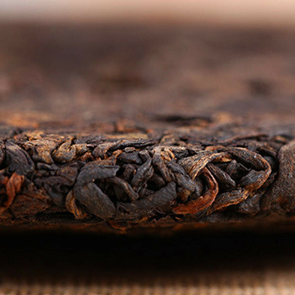 HelloYoung Cooked Puerh Tea Cake Brown Ancient Trees Tea Yunnan Menghai Ripe Puer Tee 357g