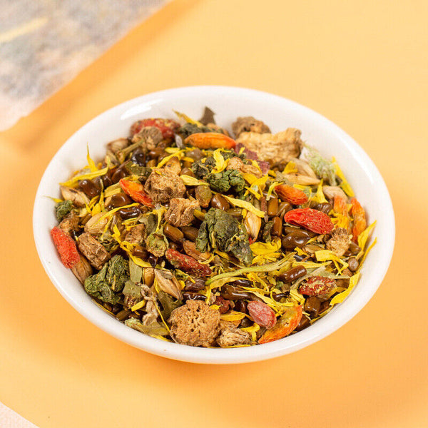 Green Gold Wellness Tea, Jasmine, Honeysuckle, and Gardenia Healthy Drink