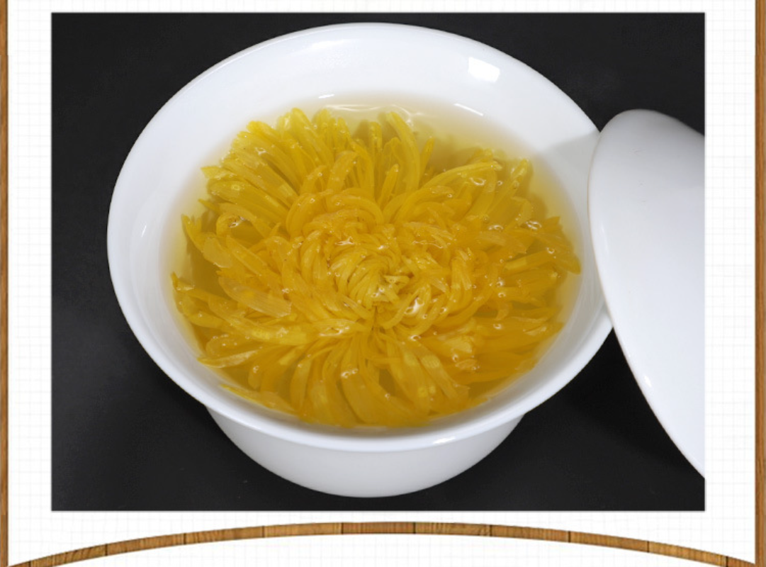 HelloYoung Golden silk chrysanthemum a cup of tribute chrysanthemum Wuyuan flower tea 30