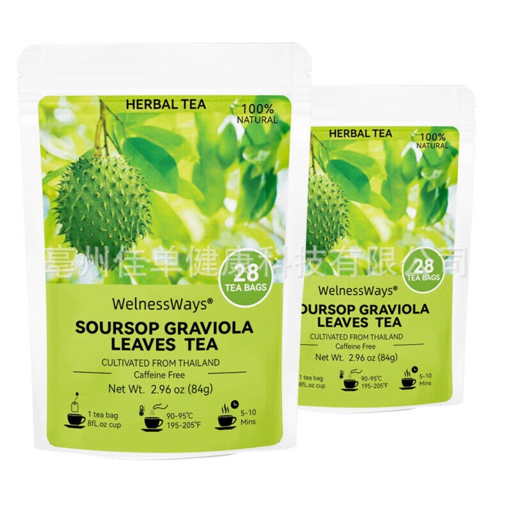 Soursop Loose Leaf Herbal Tea 84g Natural Digestive Aid Caffeine Free Blend Secondary image