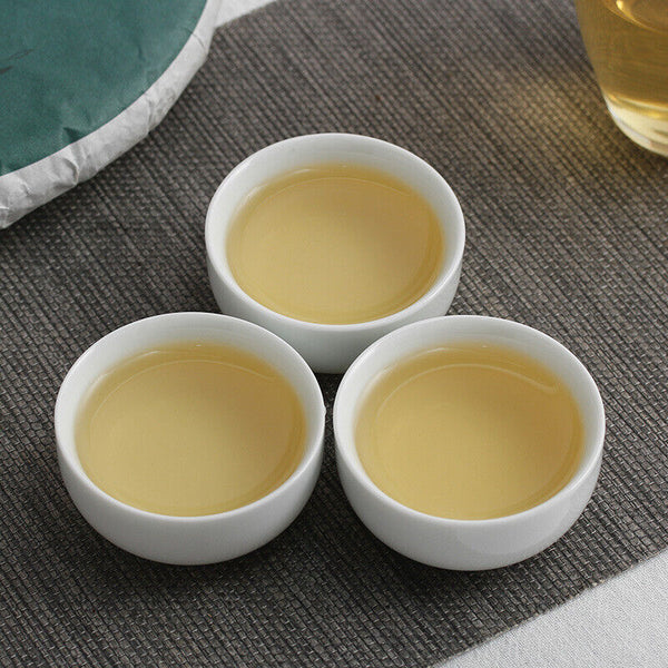 HelloYoung 357g Yunnan Pu-erh Tea Banzhang Green Cake Big Tree Old Tree Pu-erh Raw Cake Tea