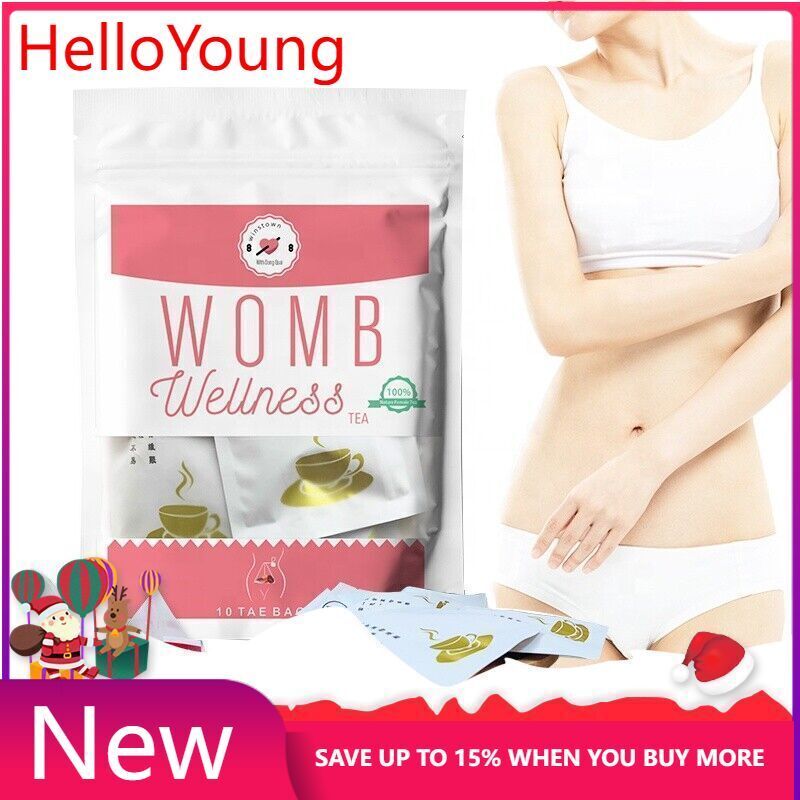 100% Fibroid Tea Warm Womb Detox Tea 10 Bags Famale Healthy Tea Bag Main image