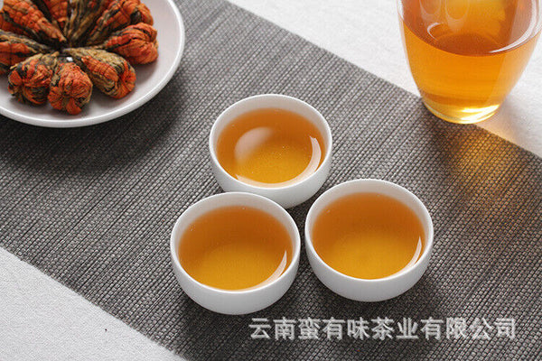 HelloYoung 500g Yunnan Dian Hong tea Fengqing Early Spring Dian Hong Lily Pagoda