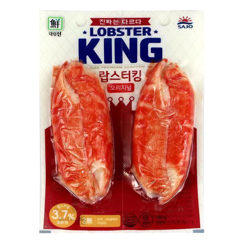 140g Korean Dalin Cod Lobster Imitation Crab Sticks Original Crab Meat Snack