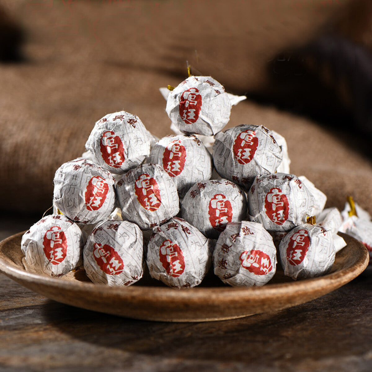 Mini Pu-erh Tuo Cha Dragon Ball Cooked Tea Premium Yunnan Oyster Black Tea Secondary image