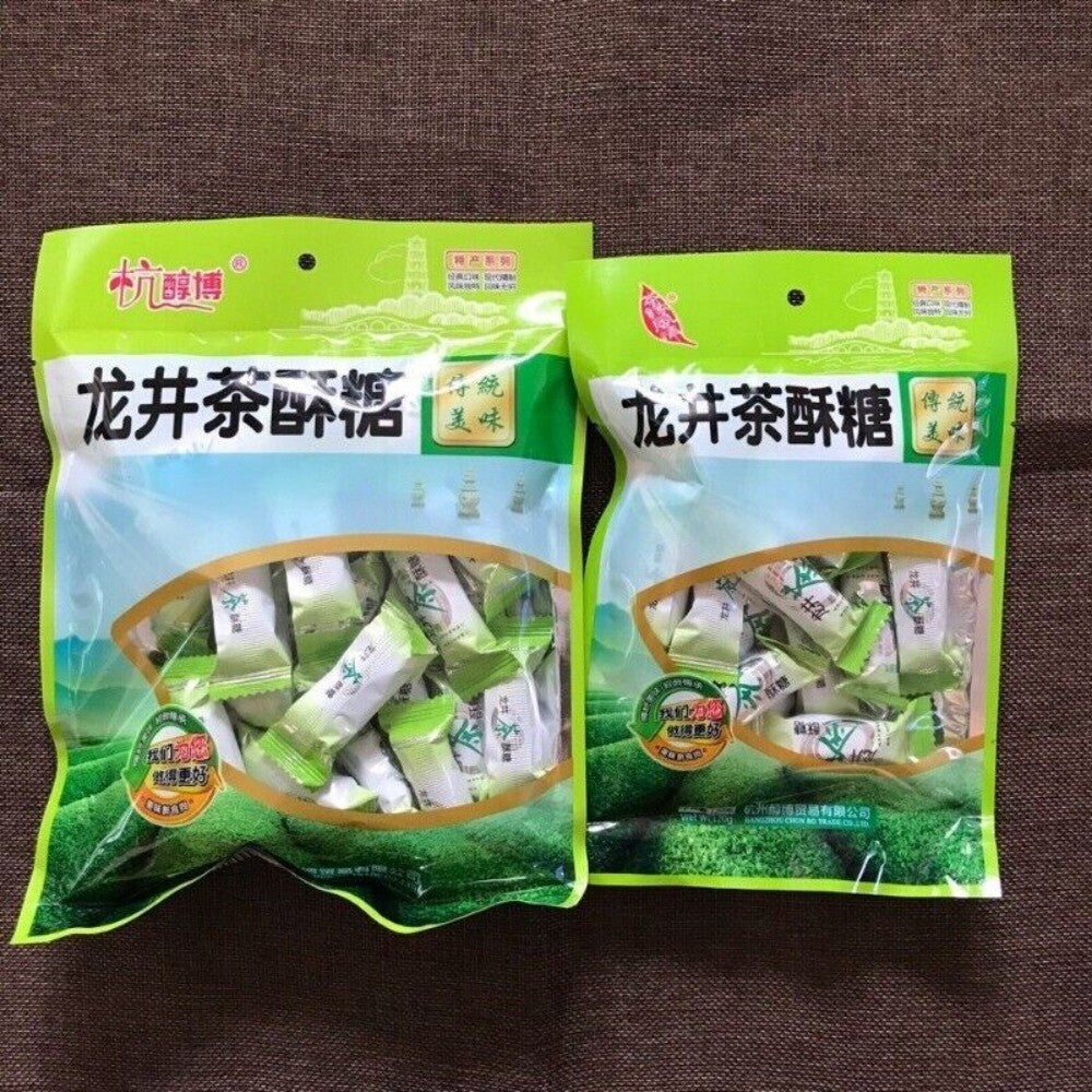 Longjing Tea Pastry Candy 250g Sweet Osmanthus Flavor Delicious Snack Secondary image