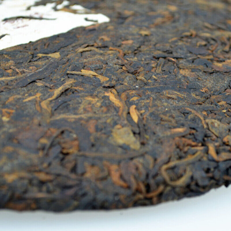 HelloYoung Gift Tea Premium Puerh Cooked Tea Cake 357g Menghai Big Tree Organic Black Tea