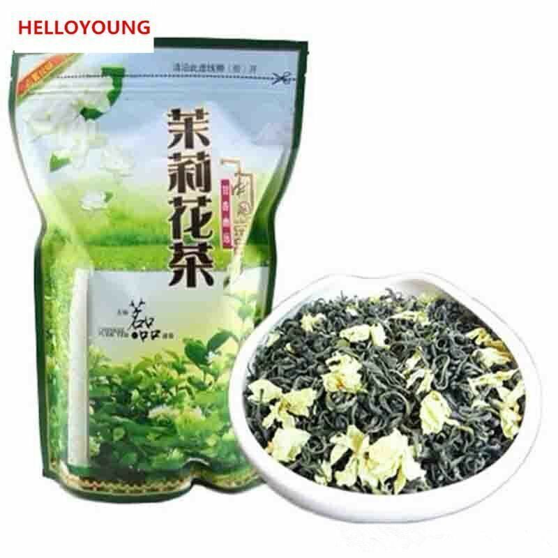 HelloYoung Aromatic Drink 250g-500g Premium BulkJasmine Tea Canned Jasmine Gift Flower Tea