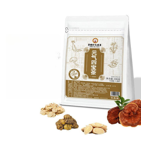Vitality Four Treasures Tea Yuanqi Tea 100g Triangle Bag Herbal Tea
