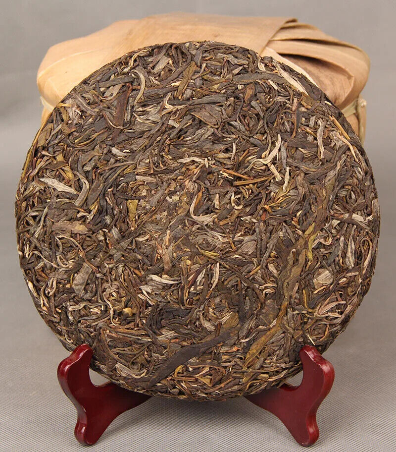 357g Famous Banzhang Green Cake Pu'er Tea Ancient Tree Raw Tea Pu'er Tea Main image