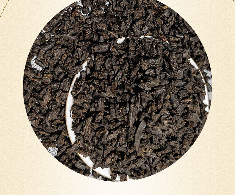 HelloYoung 30g Small Can of Crushed Silver Tea Fossilized Ripe Pu-erh Tea Ripe Tea 糯米香特级茶叶