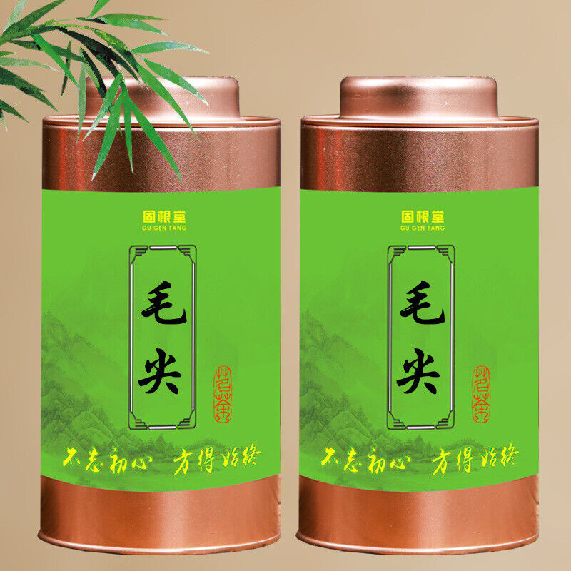 HelloYoung 125g Premuim Maojian Green Tea Canned Ecology Green Tea Weight Loss Health Care