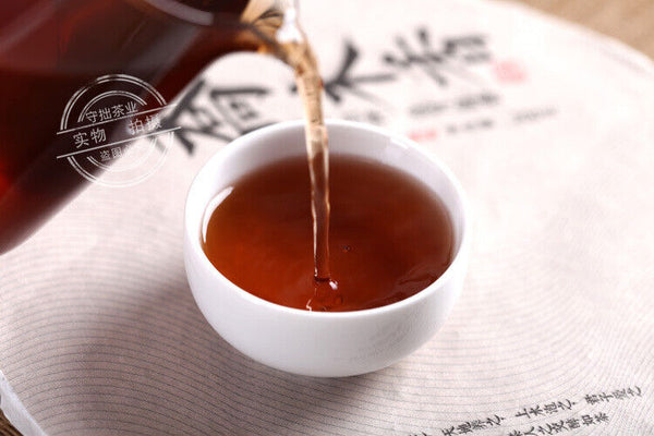 HelloYoung 200g Yunnan Pu'er Thin Cakes Jiao Mu Xiang Cakes Tea Pu'er Ripe Tea Fei Cakes