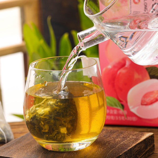 Peach Oolong Tea 200g Triangle Pack Peach Oolong Apple Combo Fruit Tea